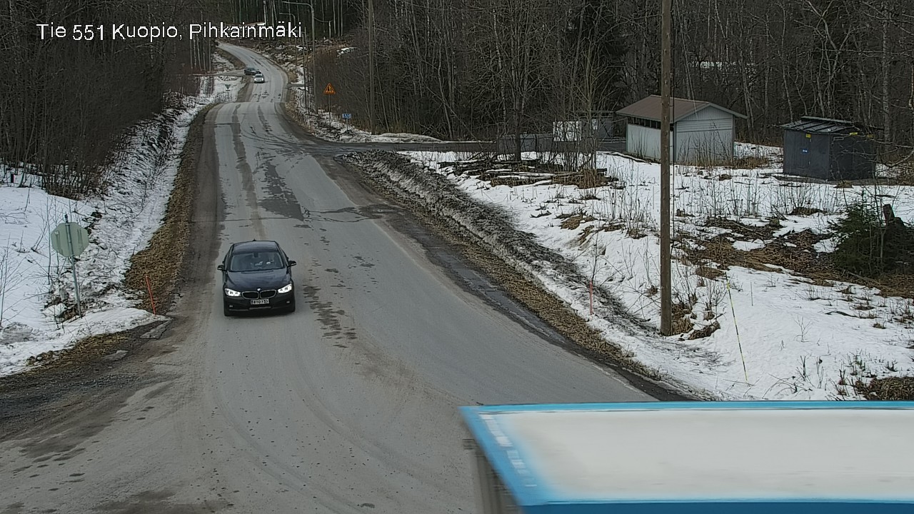 Kelikamerat Kuva Tie 551 Kuopio, Pihkainmäki, Kuopio, Pohjois-Savo
