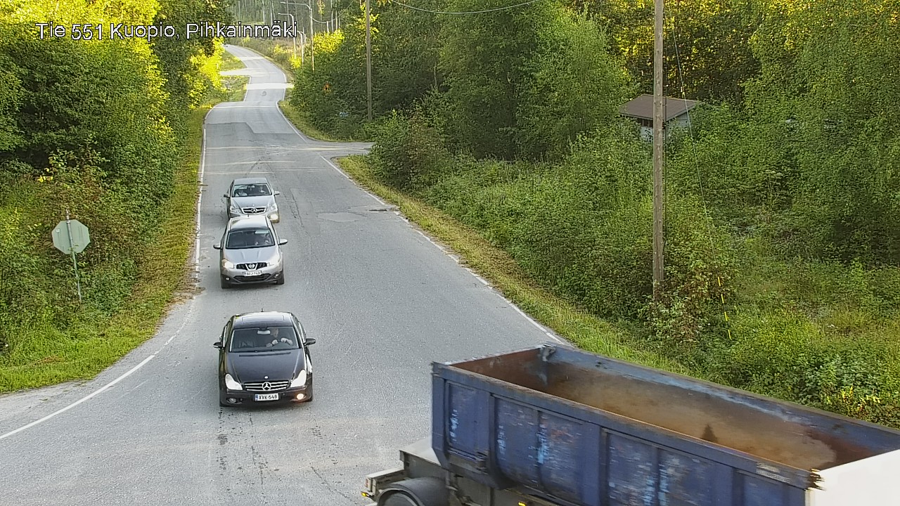 Kelikamerat Kuva Tie 551 Kuopio, Pihkainmäki, Kuopio, Pohjois-Savo