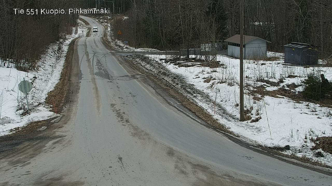 Kelikamerat Kuva Tie 551 Kuopio, Pihkainmäki, Kuopio, Pohjois-Savo