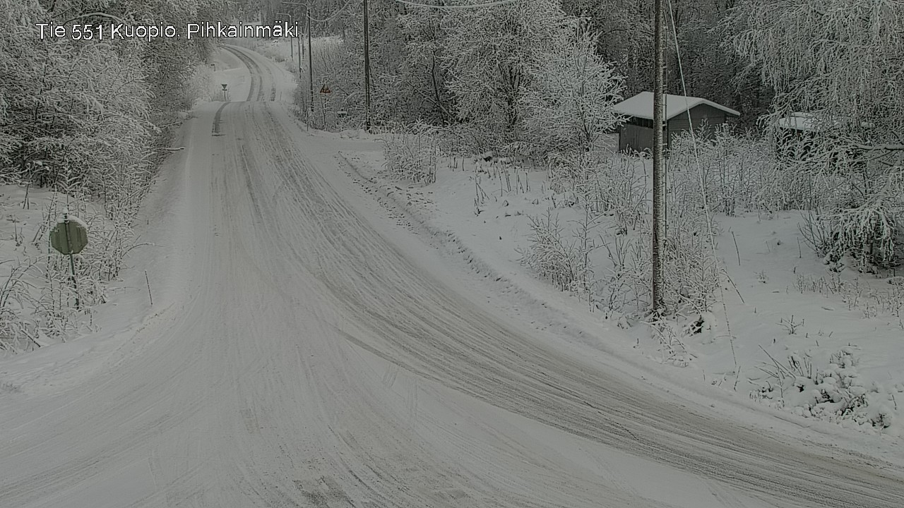 Kelikamerat Kuva Tie 551 Kuopio, Pihkainmäki, Kuopio, Pohjois-Savo