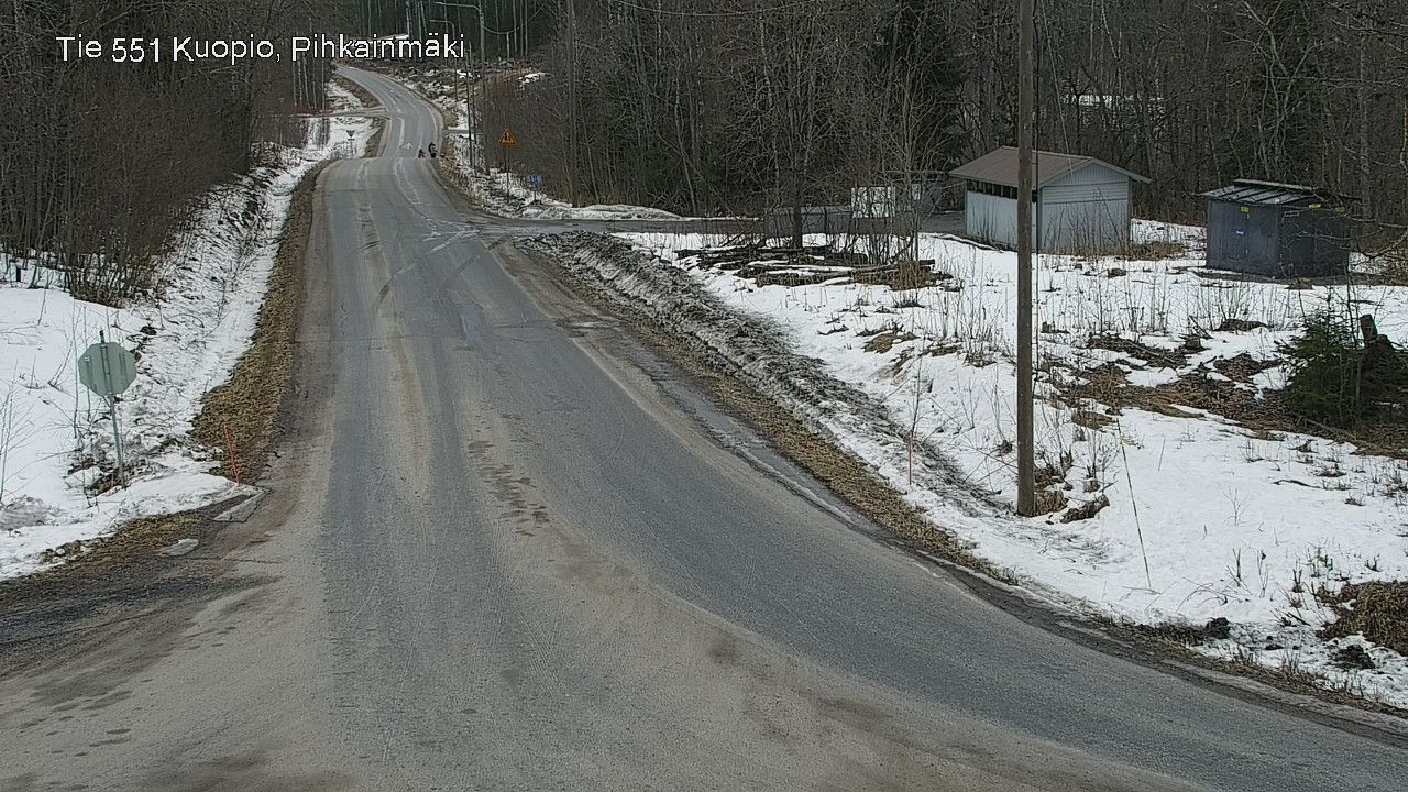Kelikamerat Kuva Tie 551 Kuopio, Pihkainmäki, Kuopio, Pohjois-Savo