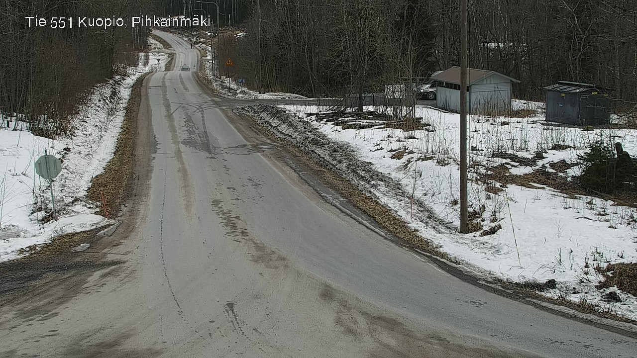 Kelikamerat Kuva Tie 551 Kuopio, Pihkainmäki, Kuopio, Pohjois-Savo
