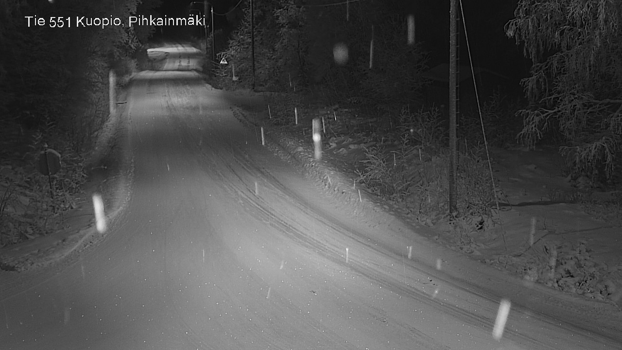 Kelikamerat Kuva Tie 551 Kuopio, Pihkainmäki, Kuopio, Pohjois-Savo