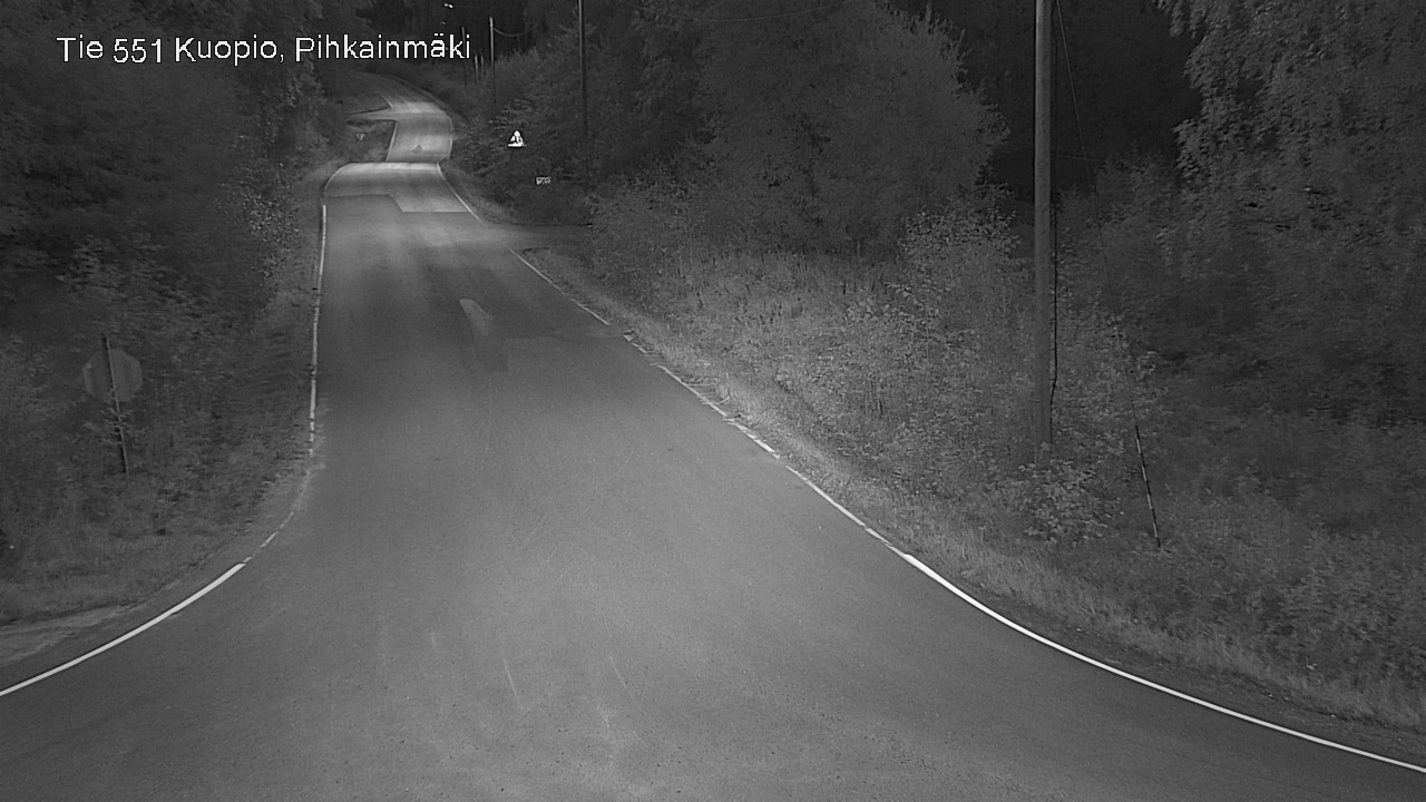 Kelikamerat Kuva Tie 551 Kuopio, Pihkainmäki, Kuopio, Pohjois-Savo