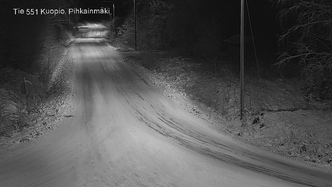 Kelikamerat Kuva Tie 551 Kuopio, Pihkainmäki, Kuopio, Pohjois-Savo