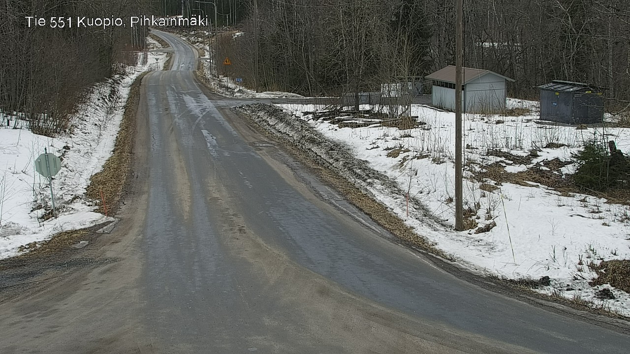 Kelikamerat Kuva Tie 551 Kuopio, Pihkainmäki, Kuopio, Pohjois-Savo