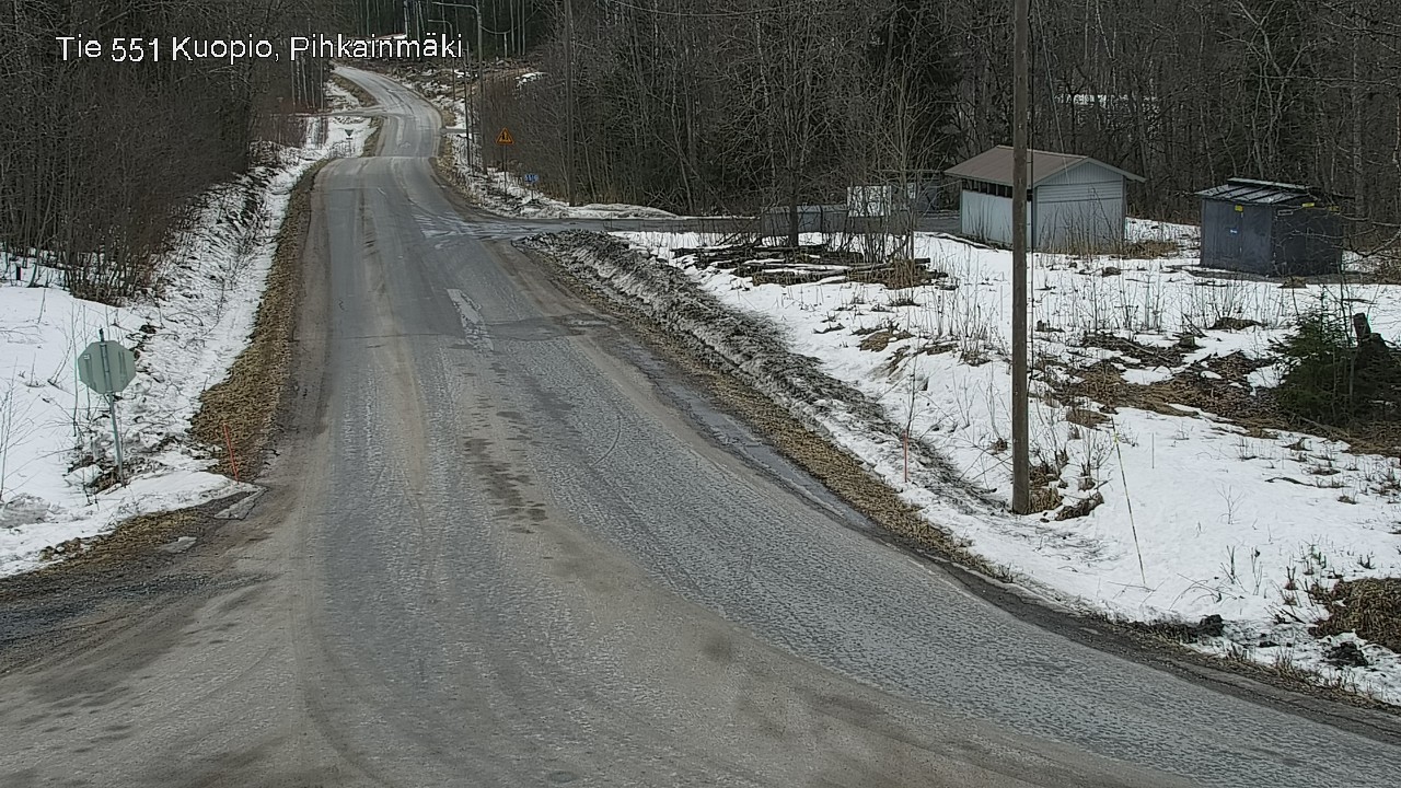 Kelikamerat Kuva Tie 551 Kuopio, Pihkainmäki, Kuopio, Pohjois-Savo