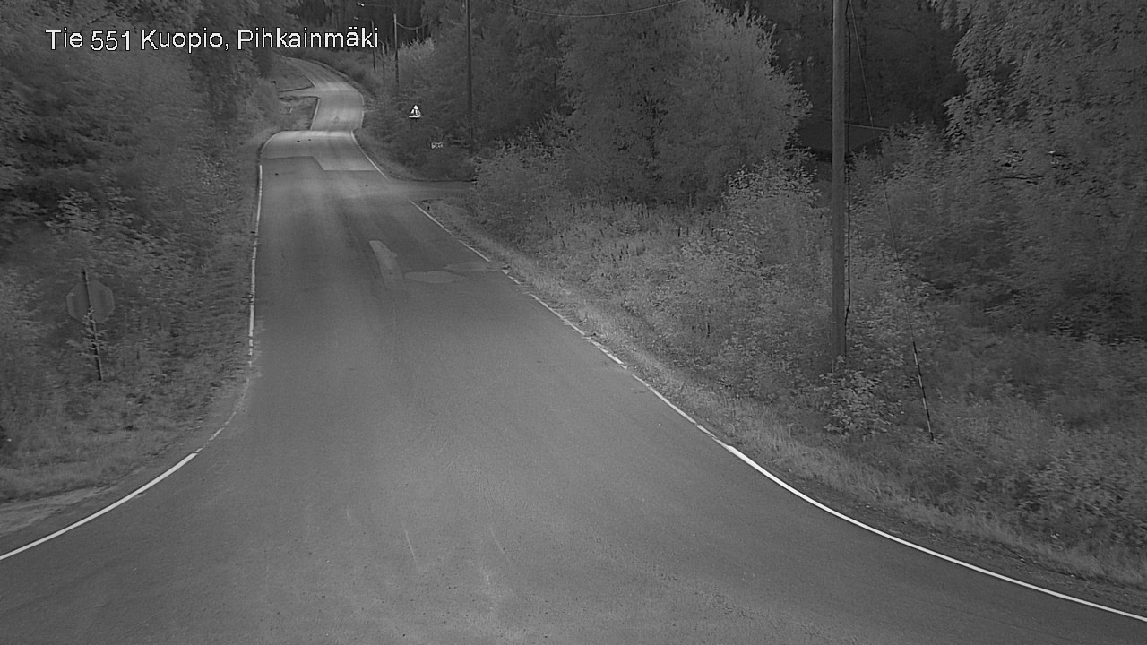 Kelikamerat Kuva Tie 551 Kuopio, Pihkainmäki, Kuopio, Pohjois-Savo