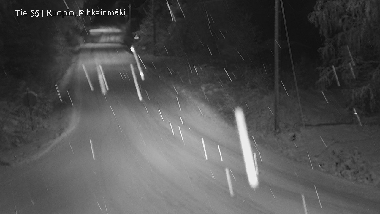 Kelikamerat Kuva Tie 551 Kuopio, Pihkainmäki, Kuopio, Pohjois-Savo