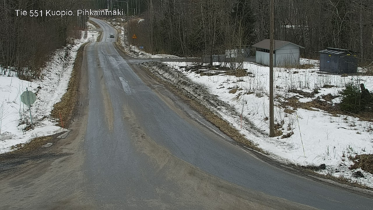 Kelikamerat Kuva Tie 551 Kuopio, Pihkainmäki, Kuopio, Pohjois-Savo