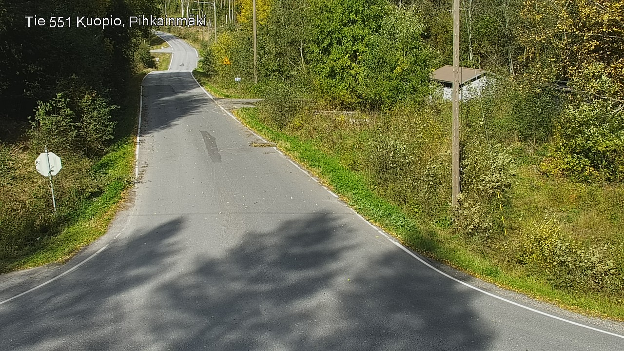 Kelikamerat Kuva Tie 551 Kuopio, Pihkainmäki, Kuopio, Pohjois-Savo