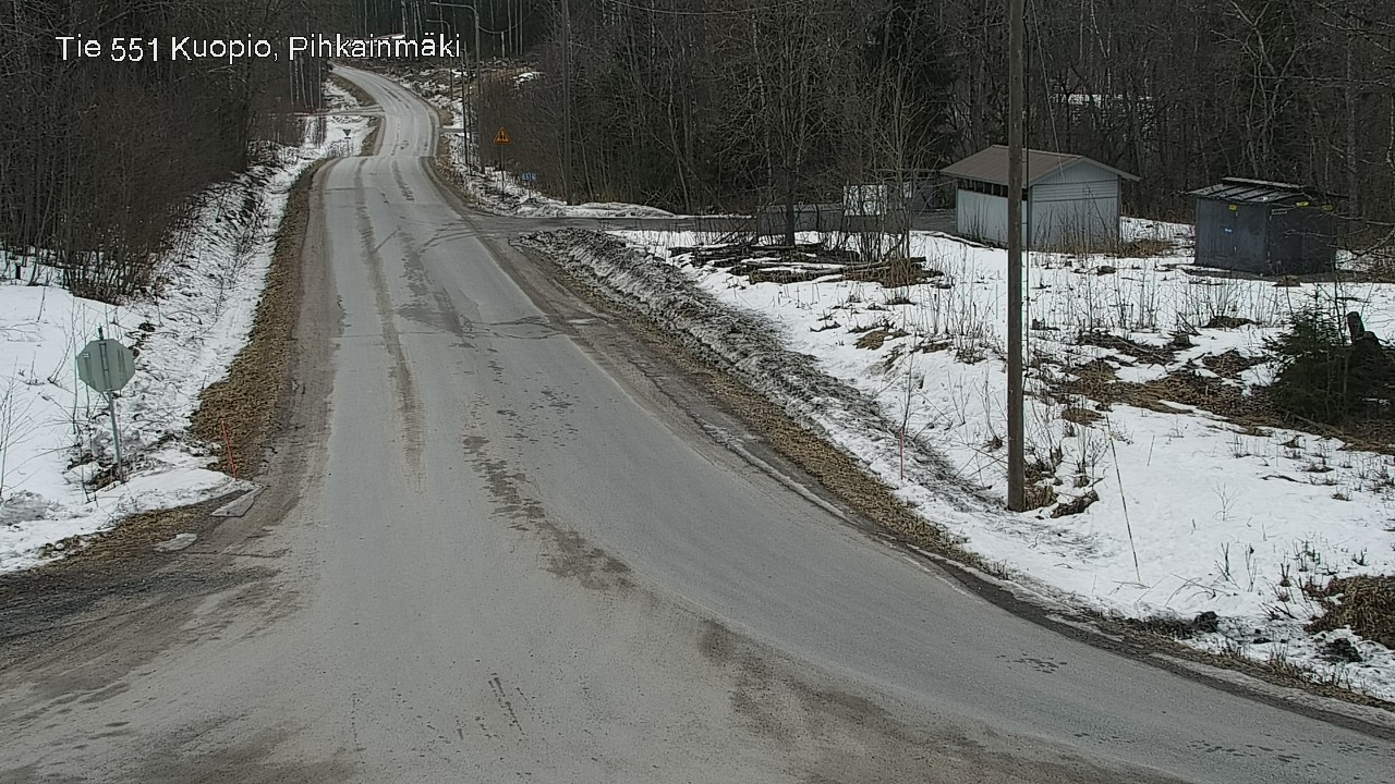 Kelikamerat Kuva Tie 551 Kuopio, Pihkainmäki, Kuopio, Pohjois-Savo