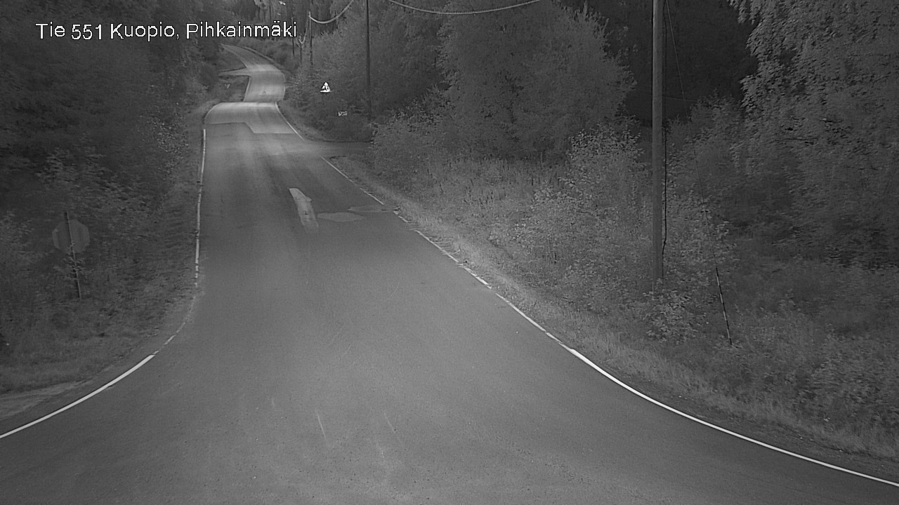 Kelikamerat Kuva Tie 551 Kuopio, Pihkainmäki, Kuopio, Pohjois-Savo