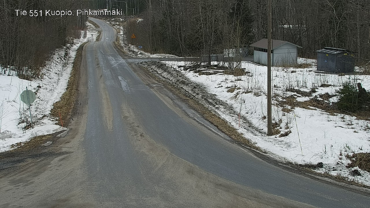 Kelikamerat Kuva Tie 551 Kuopio, Pihkainmäki, Kuopio, Pohjois-Savo