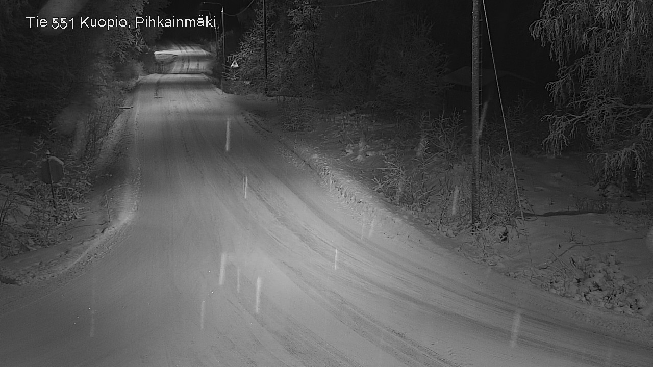 Kelikamerat Kuva Tie 551 Kuopio, Pihkainmäki, Kuopio, Pohjois-Savo