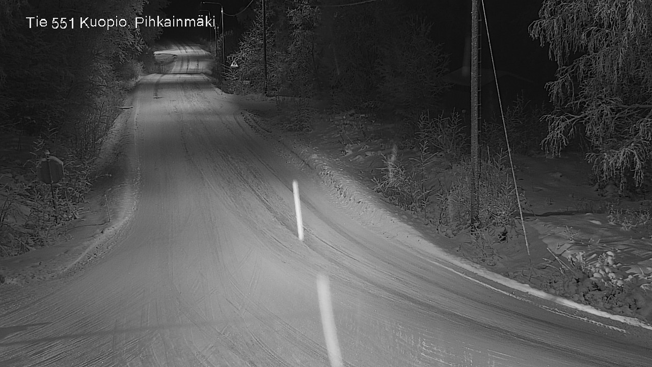 Kelikamerat Kuva Tie 551 Kuopio, Pihkainmäki, Kuopio, Pohjois-Savo