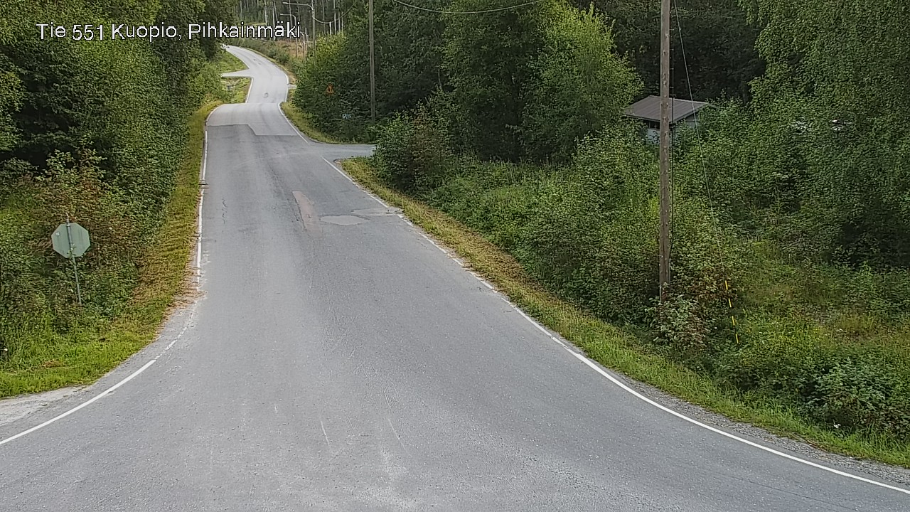 Kelikamerat Kuva Tie 551 Kuopio, Pihkainmäki, Kuopio, Pohjois-Savo