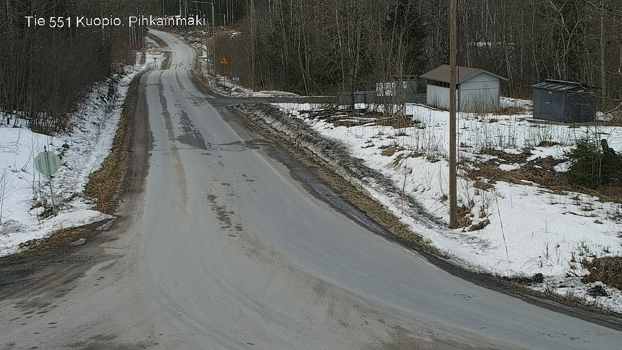 Kelikamerat Kuva Tie 551 Kuopio, Pihkainmäki, Kuopio, Pohjois-Savo