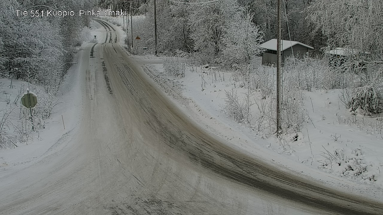Kelikamerat Kuva Tie 551 Kuopio, Pihkainmäki, Kuopio, Pohjois-Savo