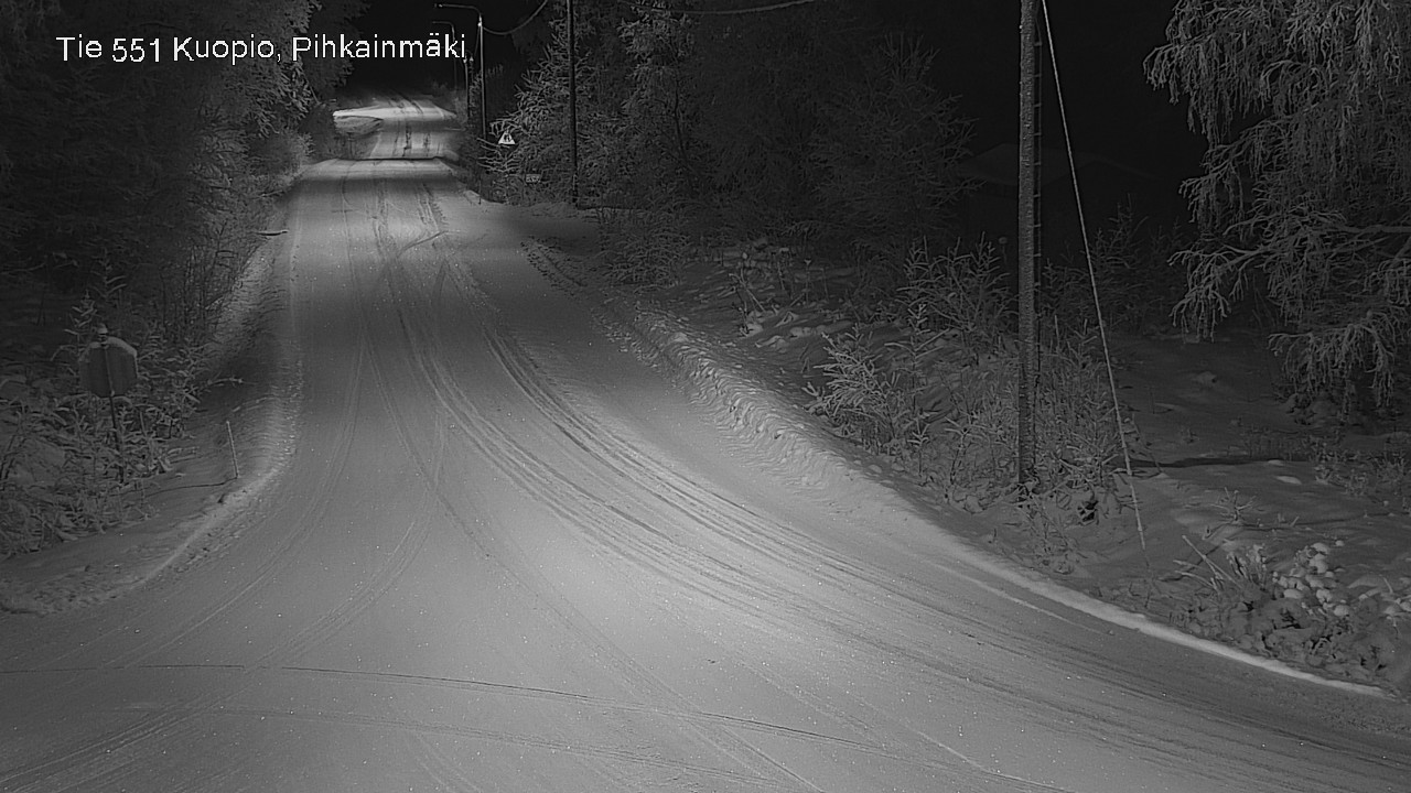 Kelikamerat Kuva Tie 551 Kuopio, Pihkainmäki, Kuopio, Pohjois-Savo