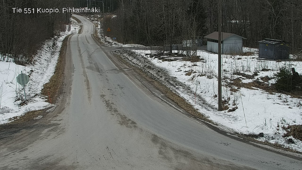 Kelikamerat Kuva Tie 551 Kuopio, Pihkainmäki, Kuopio, Pohjois-Savo