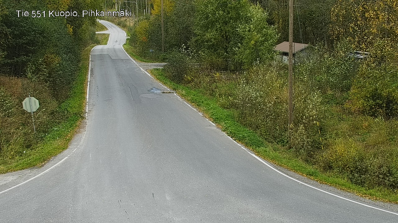 Kelikamerat Kuva Tie 551 Kuopio, Pihkainmäki, Kuopio, Pohjois-Savo
