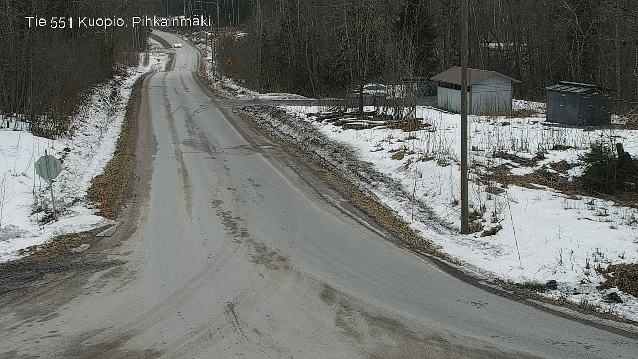 Kelikamerat Kuva Tie 551 Kuopio, Pihkainmäki, Kuopio, Pohjois-Savo