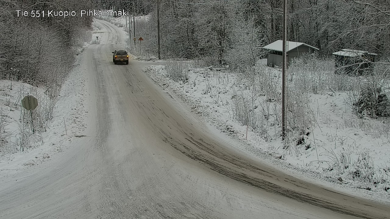 Kelikamerat Kuva Tie 551 Kuopio, Pihkainmäki, Kuopio, Pohjois-Savo