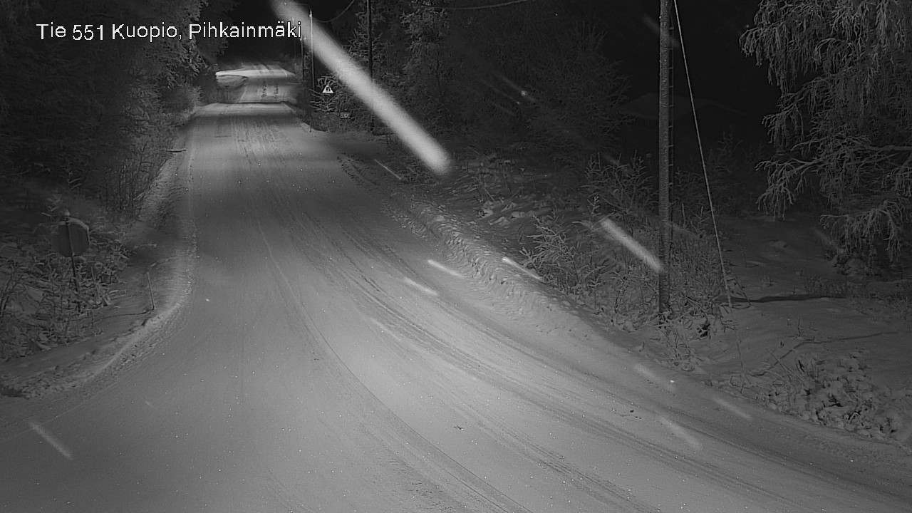 Kelikamerat Kuva Tie 551 Kuopio, Pihkainmäki, Kuopio, Pohjois-Savo