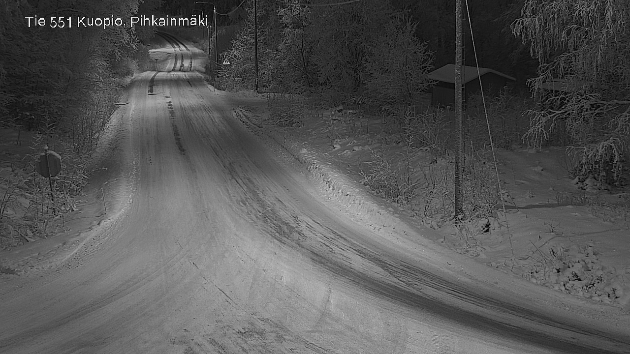 Kelikamerat Kuva Tie 551 Kuopio, Pihkainmäki, Kuopio, Pohjois-Savo