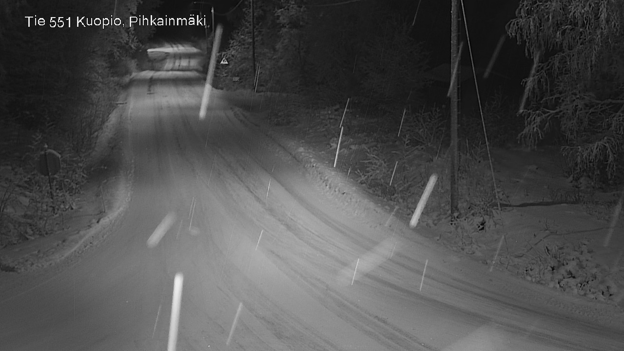 Kelikamerat Kuva Tie 551 Kuopio, Pihkainmäki, Kuopio, Pohjois-Savo