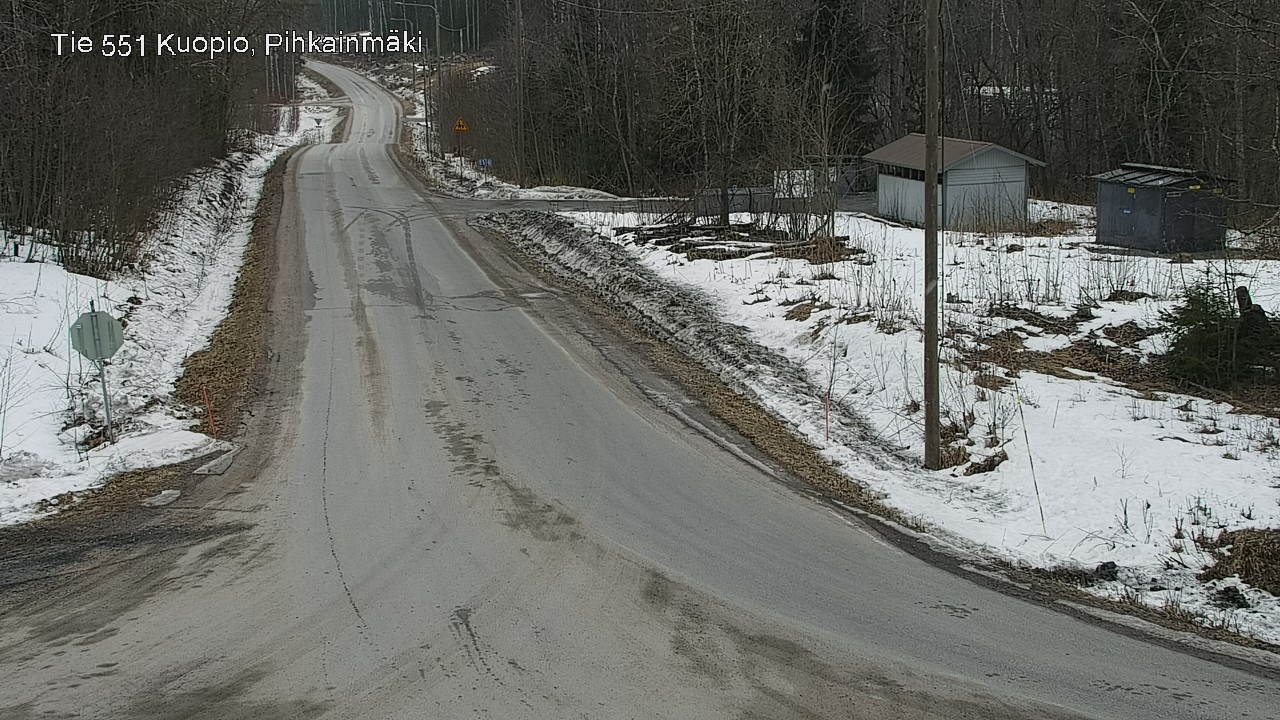 Kelikamerat Kuva Tie 551 Kuopio, Pihkainmäki, Kuopio, Pohjois-Savo