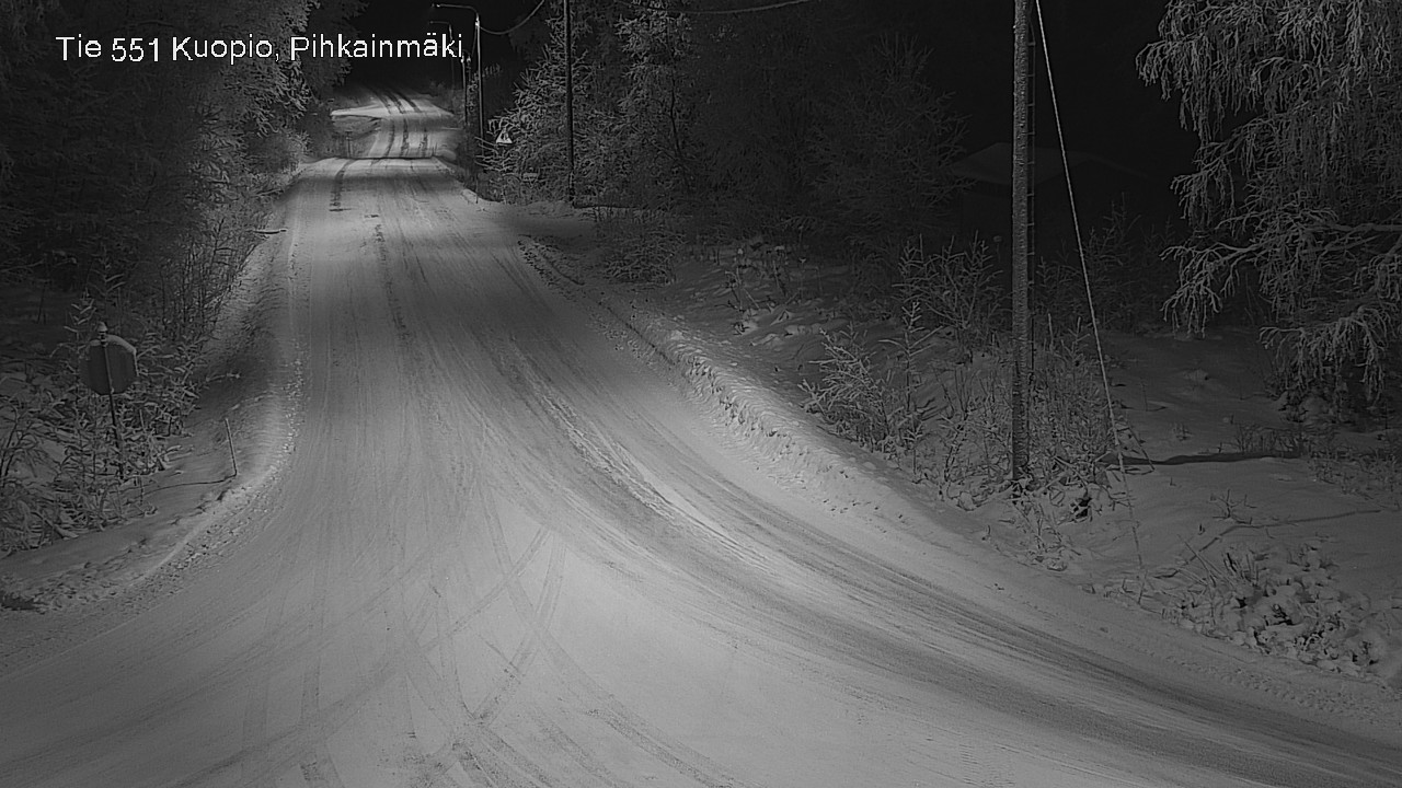 Kelikamerat Kuva Tie 551 Kuopio, Pihkainmäki, Kuopio, Pohjois-Savo