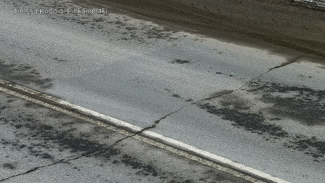 Weather Camera Image Road 551 Kuopio, Pihkainmäki, Kuopio, Pohjois-Savo