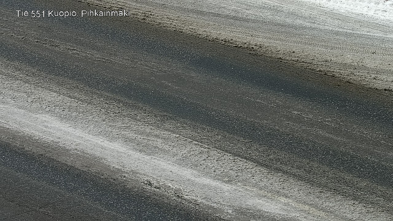 Weather Camera Image Road 551 Kuopio, Pihkainmäki, Kuopio, Pohjois-Savo