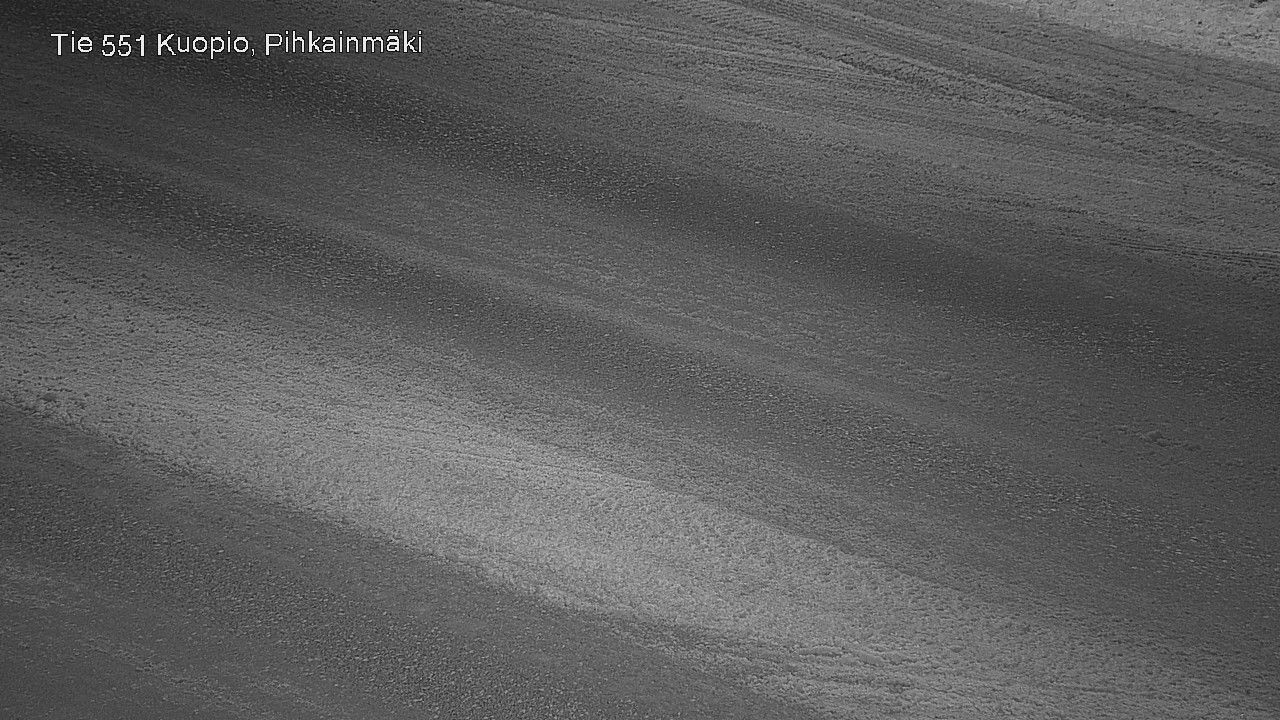 Weather Camera Image Road 551 Kuopio, Pihkainmäki, Kuopio, Pohjois-Savo