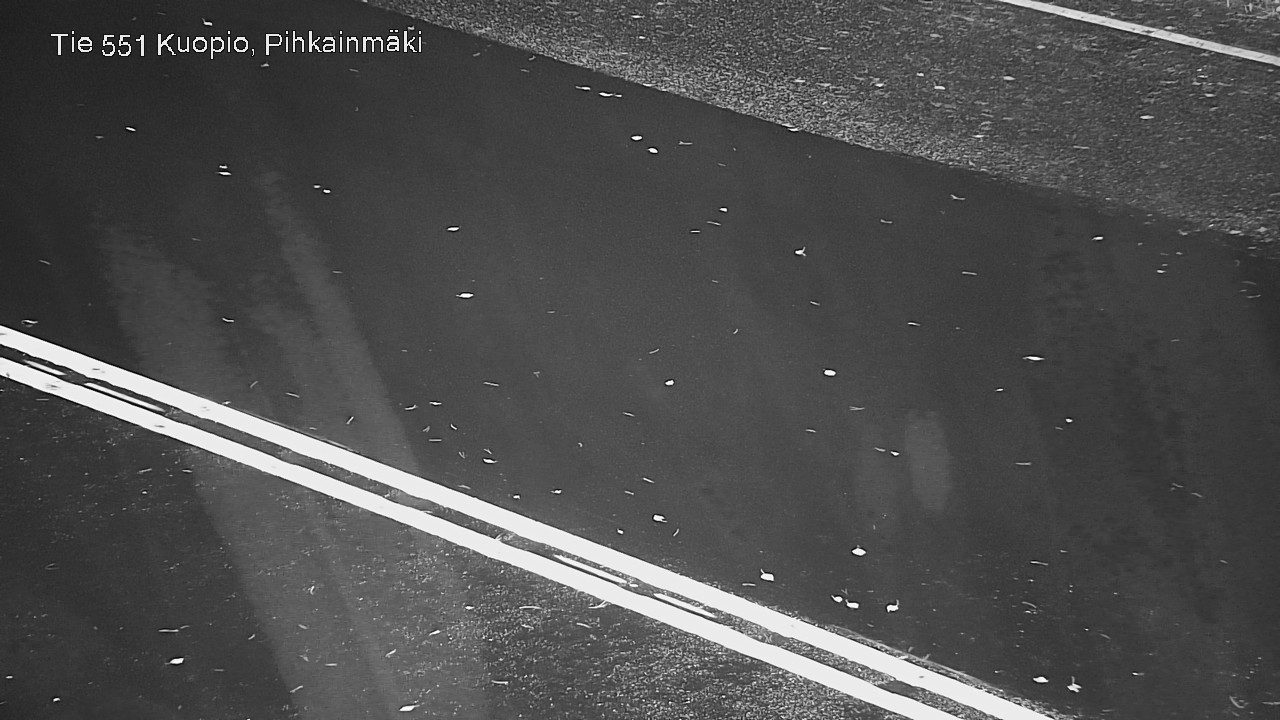 Weather Camera Image Road 551 Kuopio, Pihkainmäki, Kuopio, Pohjois-Savo