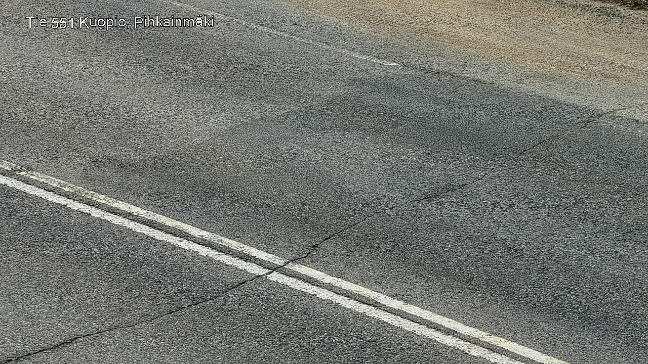 Weather Camera Image Road 551 Kuopio, Pihkainmäki, Kuopio, Pohjois-Savo