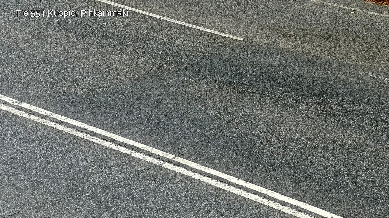 Weather Camera Image Väg 551 Kuopio, Pihkainmäki, Kuopio, Pohjois-Savo