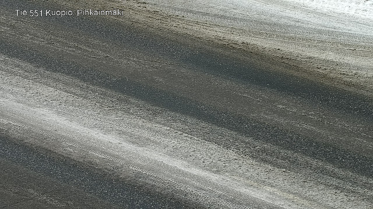 Weather Camera Image Road 551 Kuopio, Pihkainmäki, Kuopio, Pohjois-Savo
