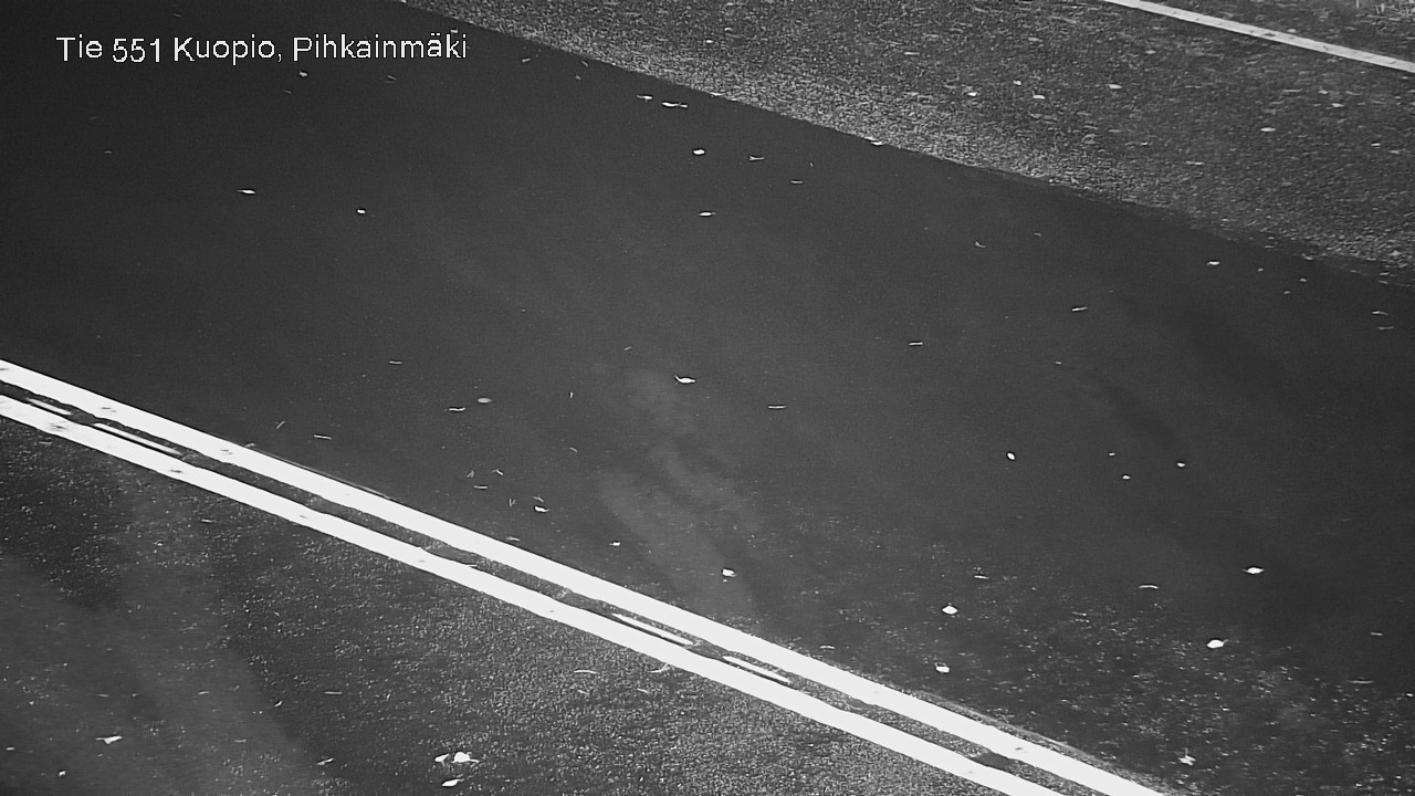 Weather Camera Image Road 551 Kuopio, Pihkainmäki, Kuopio, Pohjois-Savo
