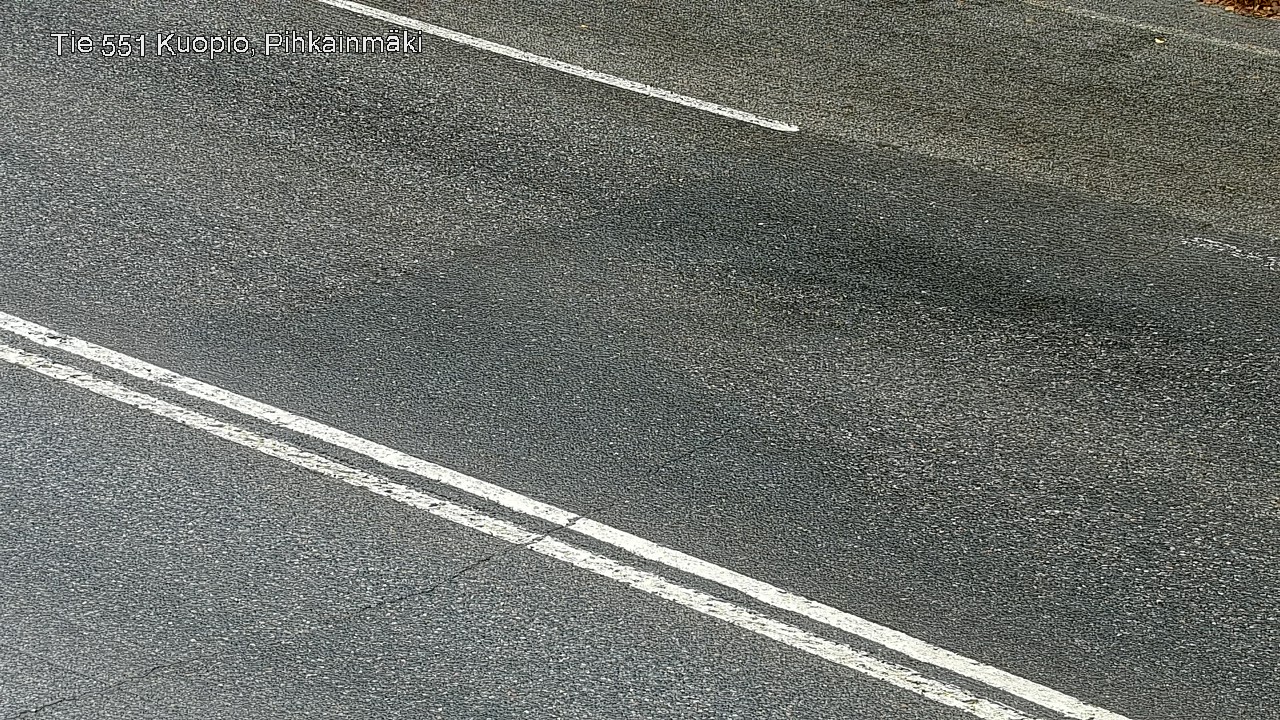 Weather Camera Image Väg 551 Kuopio, Pihkainmäki, Kuopio, Pohjois-Savo