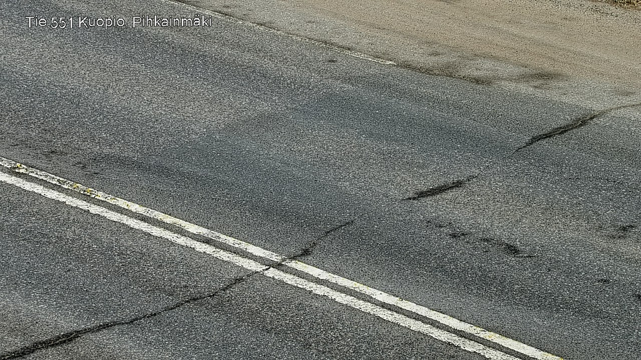 Weather Camera Image Road 551 Kuopio, Pihkainmäki, Kuopio, Pohjois-Savo