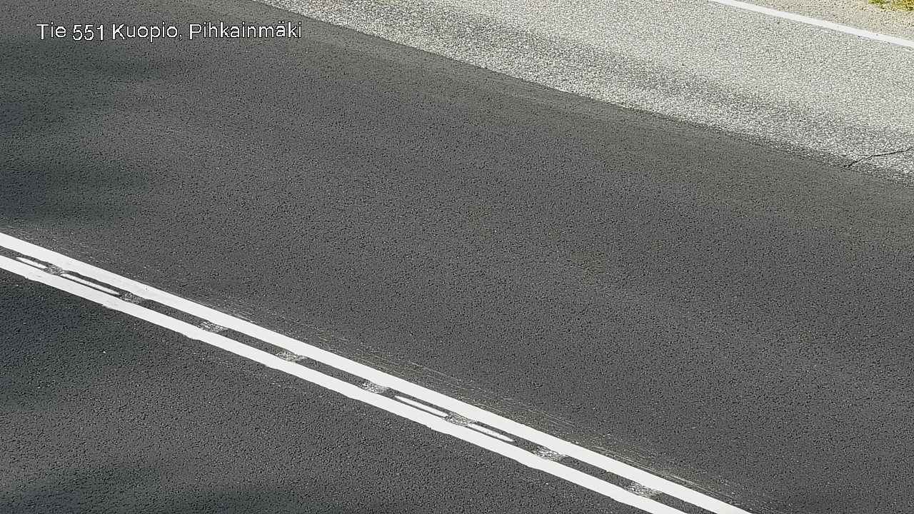 Weather Camera Image Väg 551 Kuopio, Pihkainmäki, Kuopio, Pohjois-Savo