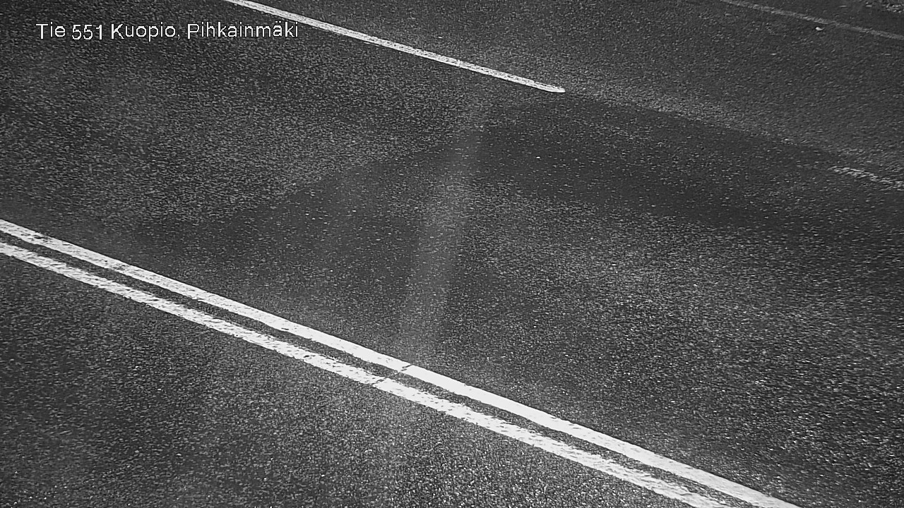 Weather Camera Image Väg 551 Kuopio, Pihkainmäki, Kuopio, Pohjois-Savo
