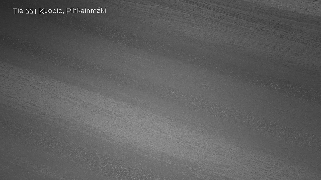 Weather Camera Image Road 551 Kuopio, Pihkainmäki, Kuopio, Pohjois-Savo