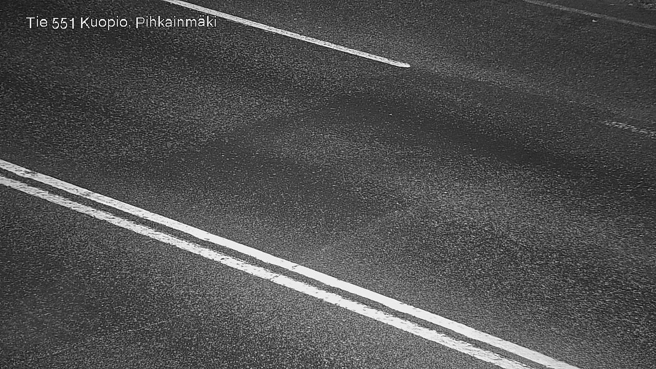 Weather Camera Image Road 551 Kuopio, Pihkainmäki, Kuopio, Pohjois-Savo