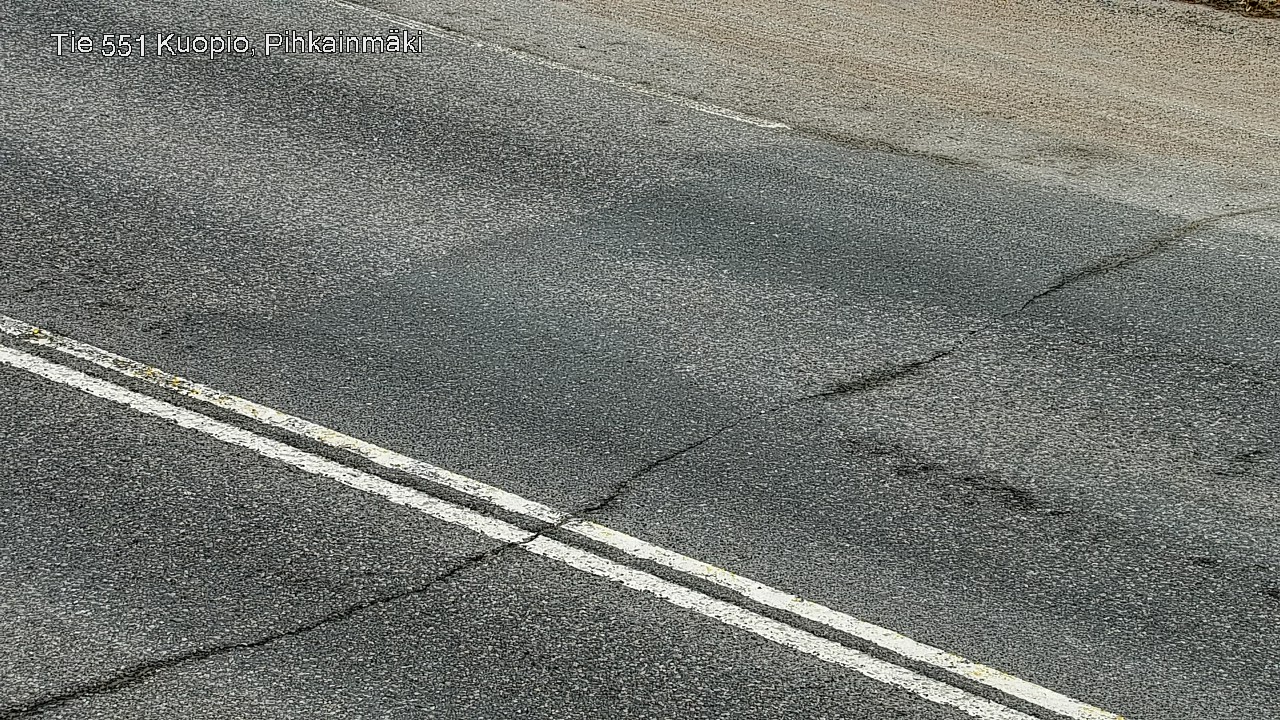 Weather Camera Image Väg 551 Kuopio, Pihkainmäki, Kuopio, Pohjois-Savo