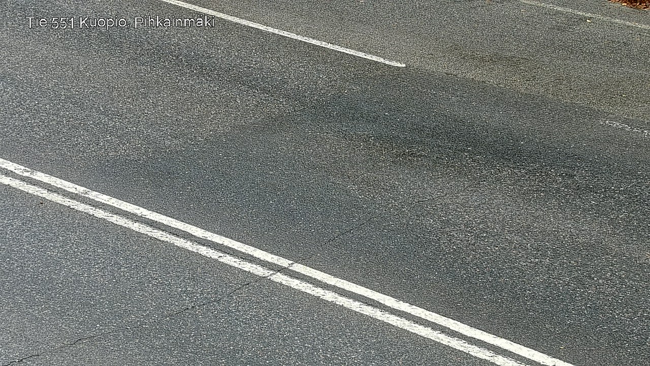 Weather Camera Image Väg 551 Kuopio, Pihkainmäki, Kuopio, Pohjois-Savo