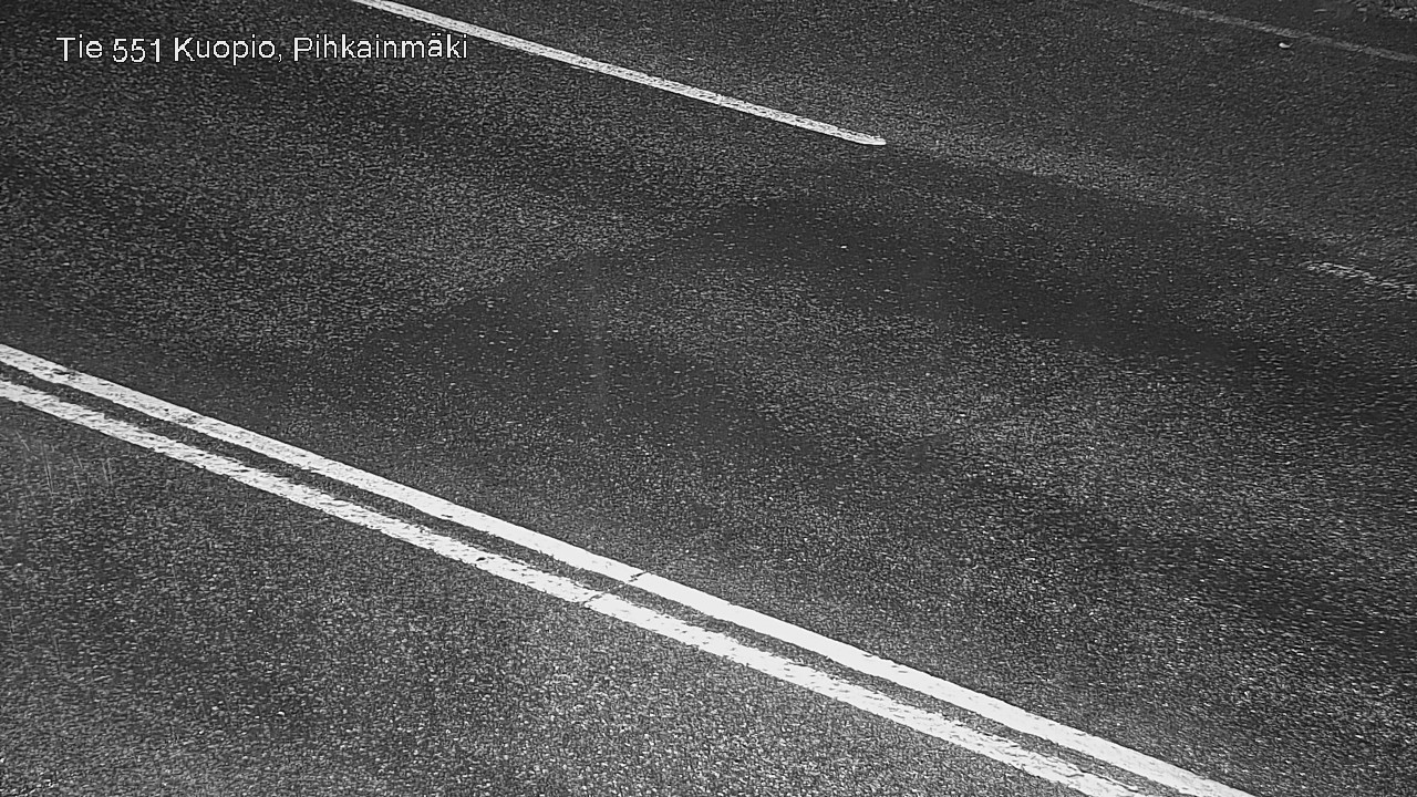 Weather Camera Image Väg 551 Kuopio, Pihkainmäki, Kuopio, Pohjois-Savo